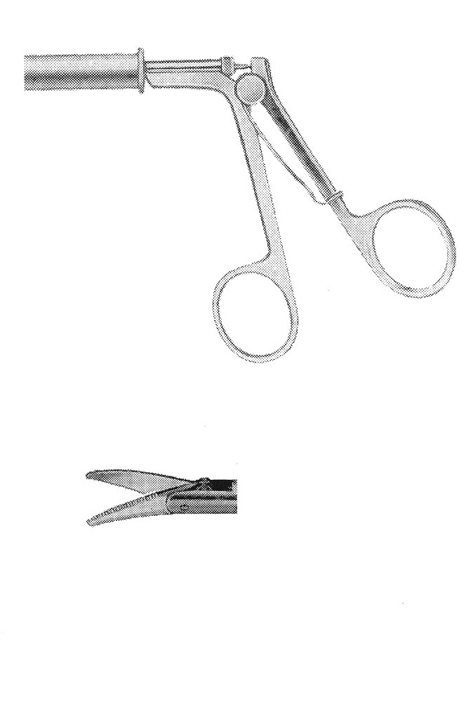 İZOLESİZ MAKAS L MODEL SAPLI  ÇAP : 5MM L:36CM